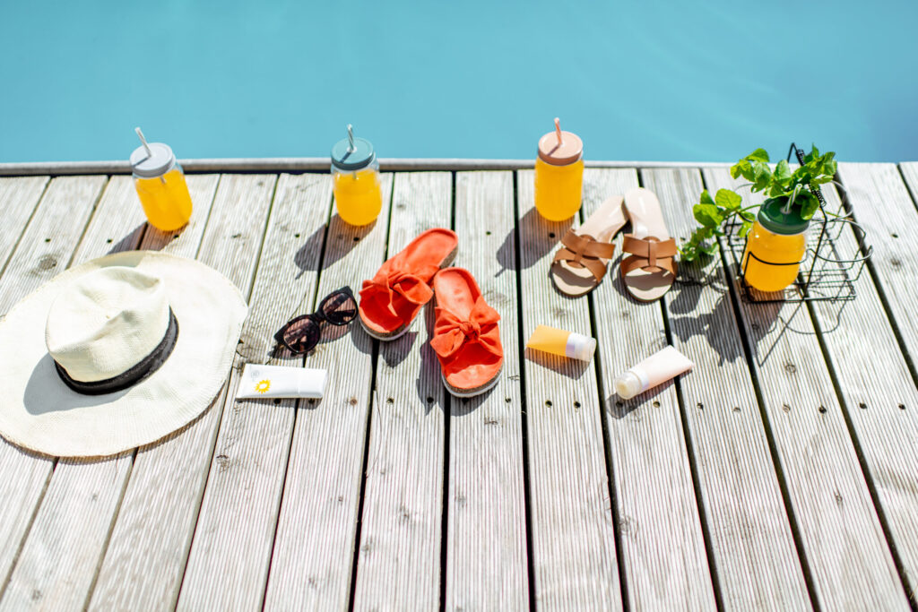 poolside with accessories for summer vacations 2022 01 18 23 56 05 utc scaled