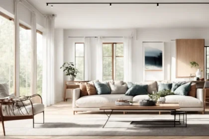 How Hiring Glendale Home Renovation Contractors Transforms Your Living Space? 5 a bright, modern living room with a freshly updated interior showcasing elegant furniture and wide, open spaces.